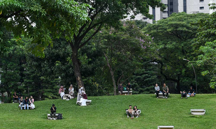 Hutan Kota GBK Menjadi Lokasi Favorit Untuk Ngabuburit Bagi Warga Jakarta