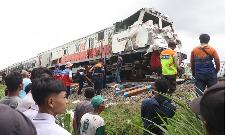 Kecelakaan KA Kertanegara di Kediri