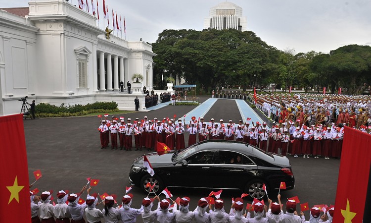 Presiden Prabowo Terima Kunjungan Sekjen Partai Komunis Vietnam