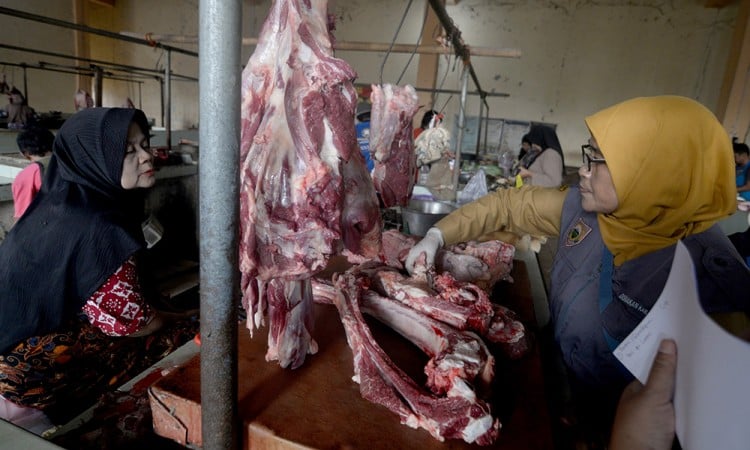 Pengawasan Penjualan Daging di Pasar Tradisional