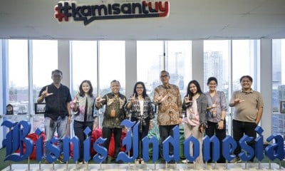 Kunjungan LPS ke Bisnis Indonesia