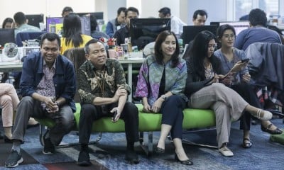 Kunjungan LPS ke Bisnis Indonesia