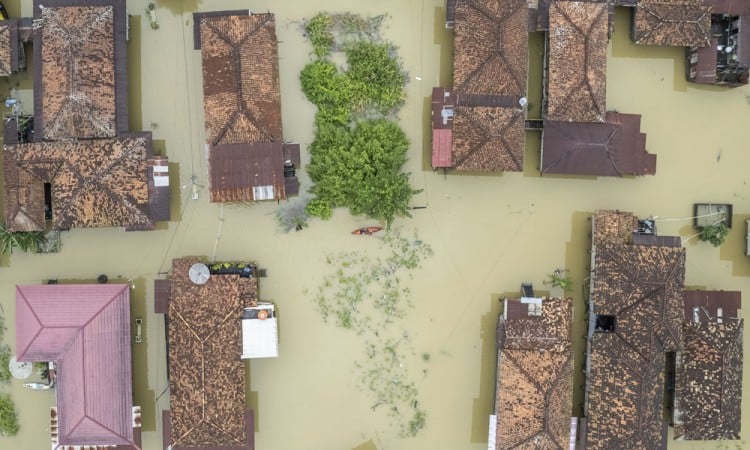 8 Kecamatan Terendam Banjir di jambi