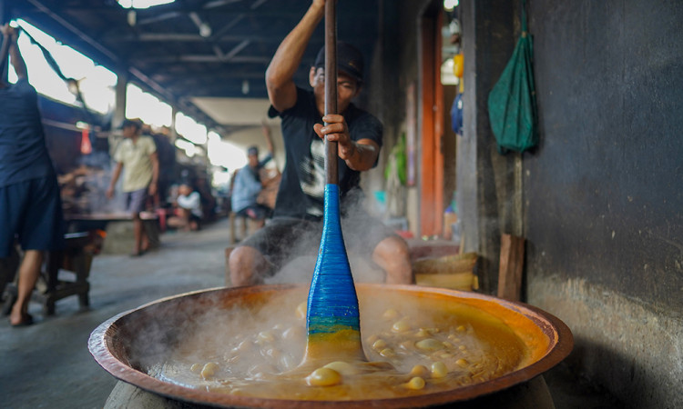 Produksi Dodol Betawi Meningkat Jelang Idul Fitri