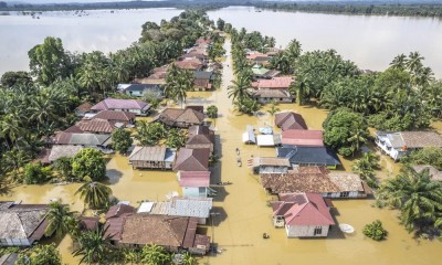 Luapan Sungai Batanghari Rendam Ribuan Rumah