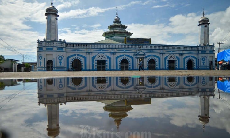 Masjid Raya Ganting, Akulturasi Etnis Padang Abad ke-19