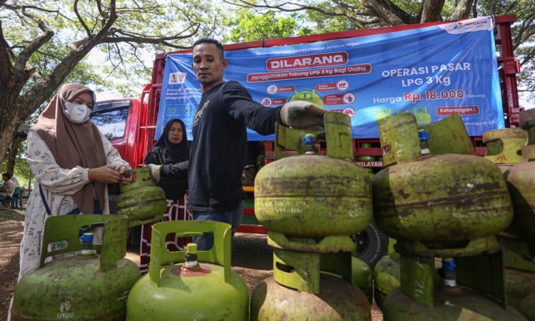 Operasi Pasar Gas Elpiji 3 Kilogram