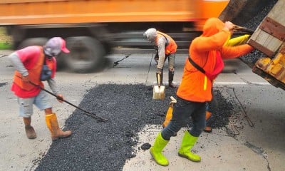 Jelang Arus Mudik, Kementerian PU Mulai Perbaiki Jalan Nasional di Jalur Pantura