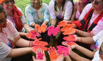 Kemeriahan Festival Holi di Kota Medan