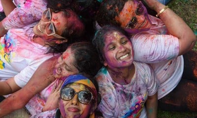 Kemeriahan Festival Holi di Kota Medan