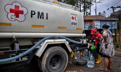 Bantuan Air Bersih Untuk Warga Yang Terdampak Banjir Banding di Kabupaten Bandung Barat