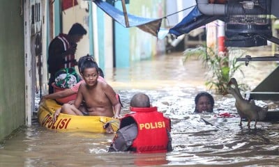 Sebanyak 29 RT di Jakarta Kembali Terendam Banjir