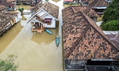 Banjir Luapan Singai Batanghari di Jambi Terus Meluas