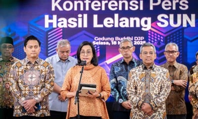 Menkeu Sri Mulyani Sampaikan Total Kinerja SUN Mencapai Rp61,75 Triliun