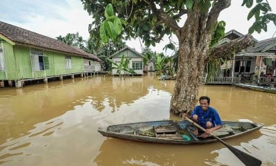 Sebanyak Tujuh Desa di Jambi Terisolir Akibat Banjir