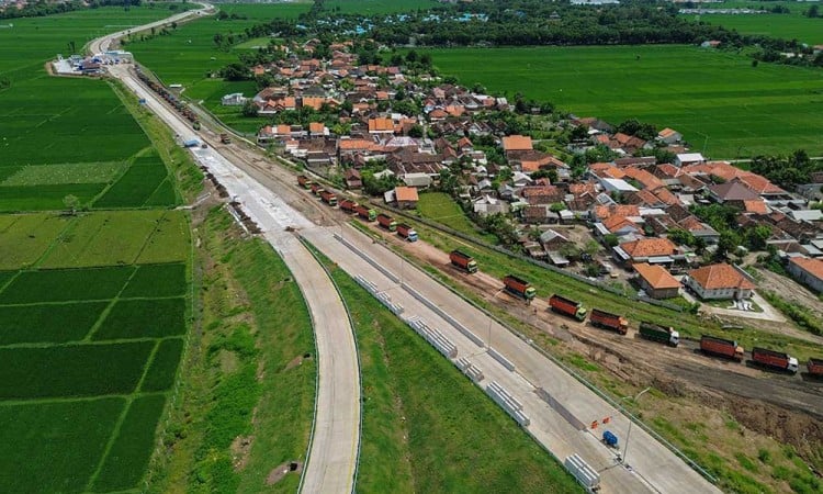 Ruas Tol Kraksan-Paiton Sepanjang 23,13 Km Akan Beroperasi Secara Fungsional Selama Arus Mudik