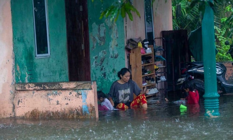 Sejumlah Permukiman di Batam Terendam Banjir