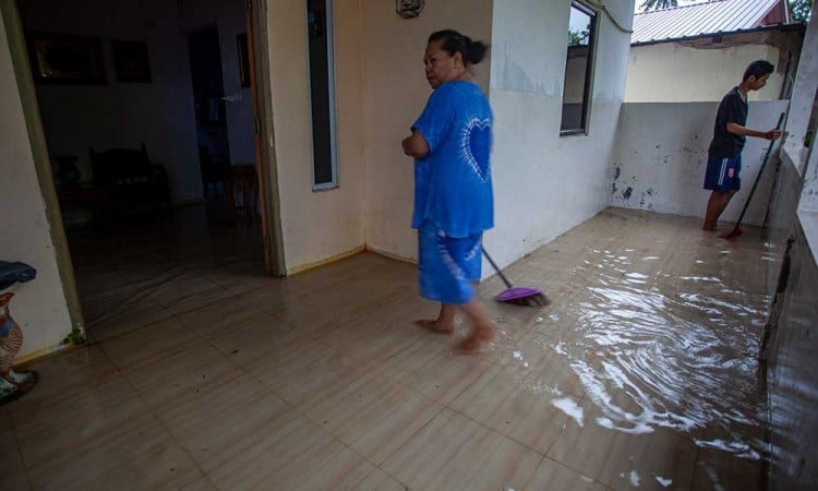 Sejumlah Permukiman di Batam Terendam Banjir