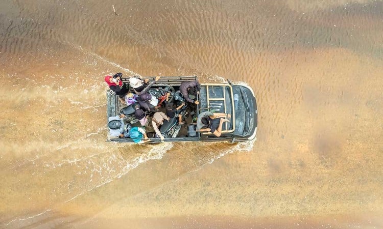 Banjir Luapan Sungai Pengabuan Rendam Sejumlah Wilayah di Jambi