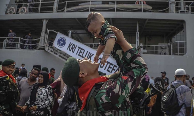 Satuan Tugas Pengamanan Perbatasan Diberangkatkan Menuju Wilayah Papua