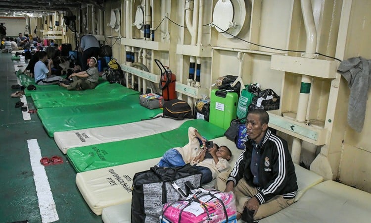 Arus Mudik Lebaran di Pelabuhan Tanjung Priok