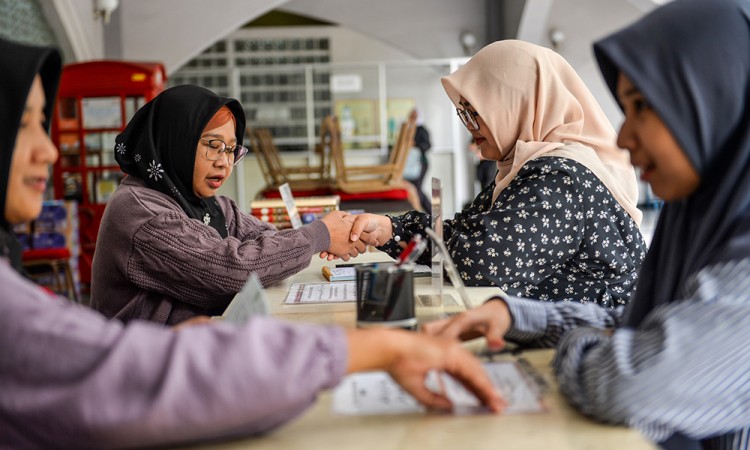 Pembayaran Zakat Fitrah di Bandung