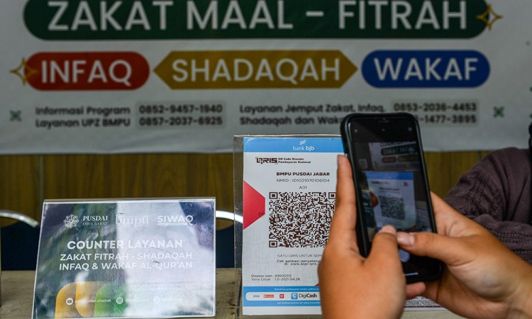 Pembayaran Zakat Fitrah di Bandung