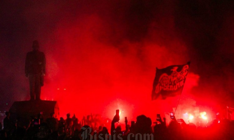 Euforia Suporter Timnas Indonesia