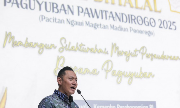 AHY Hadari Halal Bihalal Paguyuban Pawitandirogo