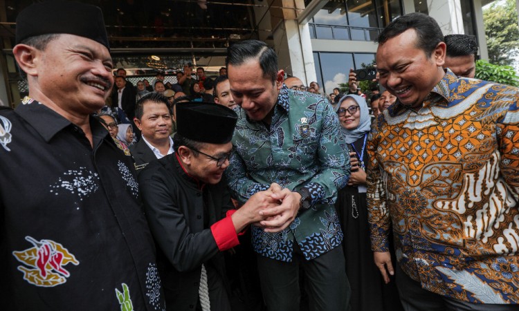 AHY Hadari Halal Bihalal Paguyuban Pawitandirogo