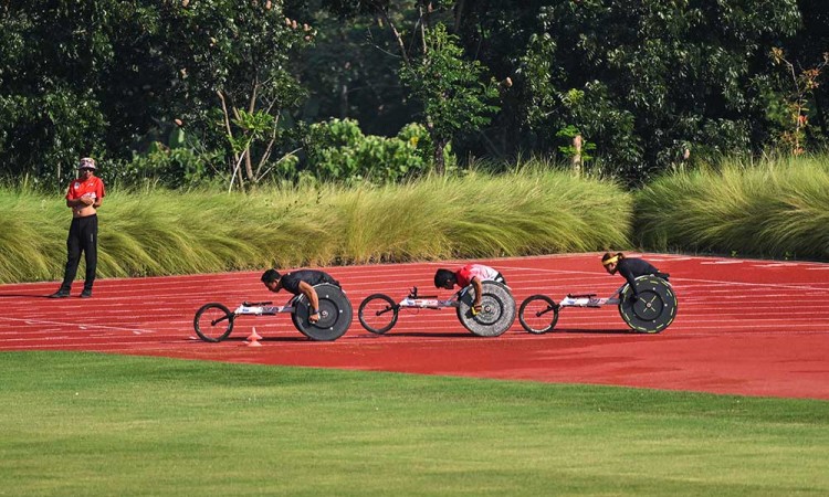 Suasana Pemusatan Latihan Atlet Paralimpiade Jelang Paralimpiade