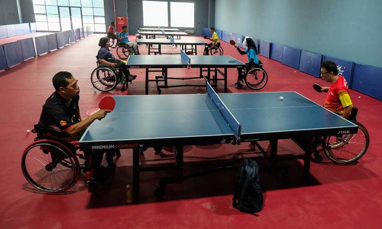 Suasana Pemusatan Latihan Atlet Paralimpiade Jelang Paralimpiade