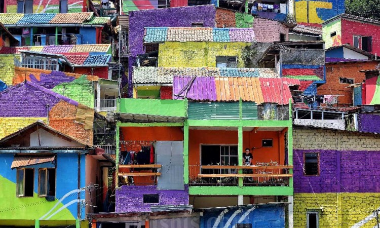 Kampung Warna Warni Lembur Katumbiri Jadi Kawasan Wisata Tematik, Inklusif, dan Bernilai Edukatif