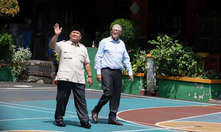 Presiden Prabowo Subianto Temani Bill Gates Tinjau Program Makan Bergizi Gratis (MBG)