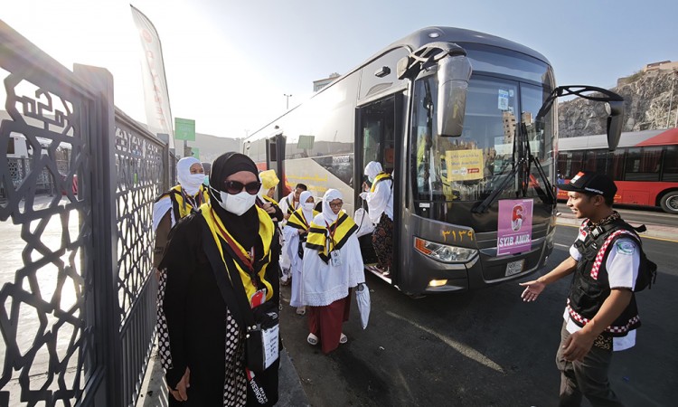 Layanan Bus Shalawat Bagi Jamaah Calon Haji Indonesia