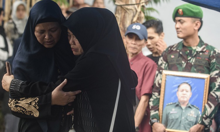 Pemakaman Prajurit TNI Korban Ledakan Amunisi