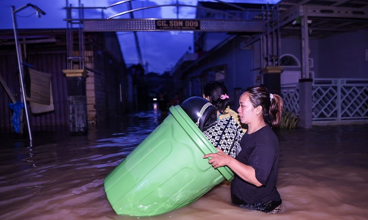 Banjir melanda Loa Janan Ilir Samarinda