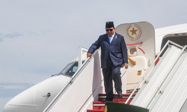 Prabowo Subianto Tiba di Brunei Darussalam