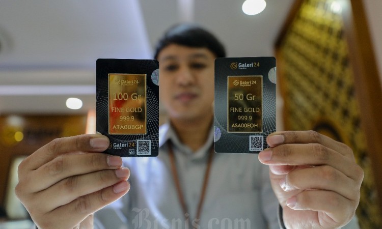 Harga Emas Turun Pada Setiap Jenisnya