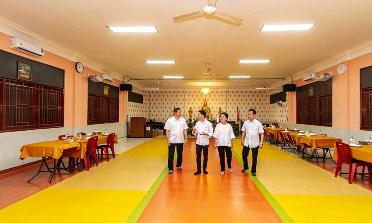 Aksi Nyata Nippon Paint di Hari Waisak: Revitalisasi Vihara Dhamma Bakti