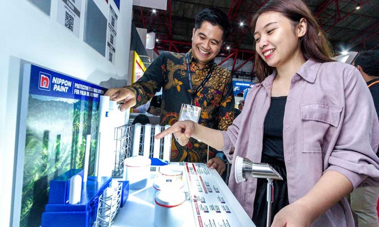 Dukung Infrastruktur Industri Sawit dan Maritim, Nippon Paint Tampilkan Inovasi Cat dan Pelapis nan Tangguh