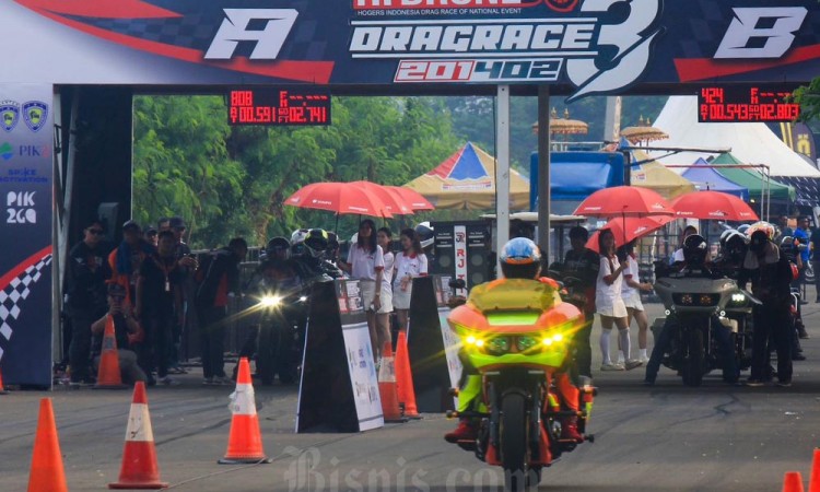 Uji Ketangkasan dan Keterampilan Mengendarai Harley Davidson