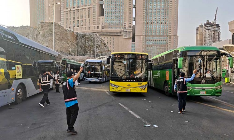 PPIH Arab Saudi Siapkan Tiga Terminal Bus Shalawat Dari Hotel Menuju Masjidil Haram