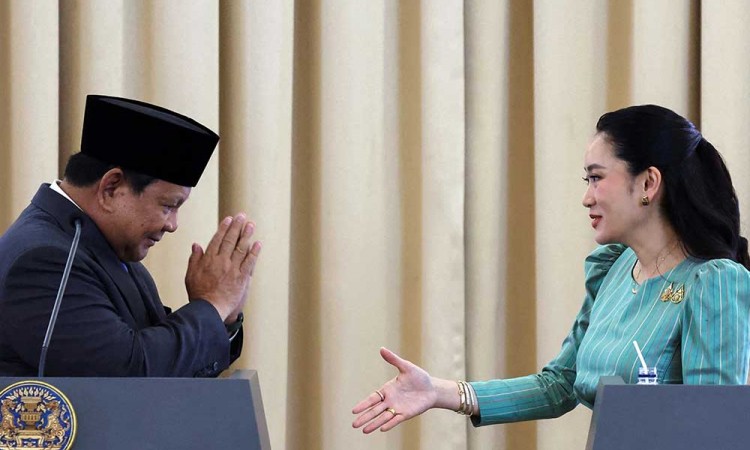 Presiden Prabowo Subianto Lakukan Kunjungan Kehormatan ke PM Thailand Paetongtarn Shinawatra