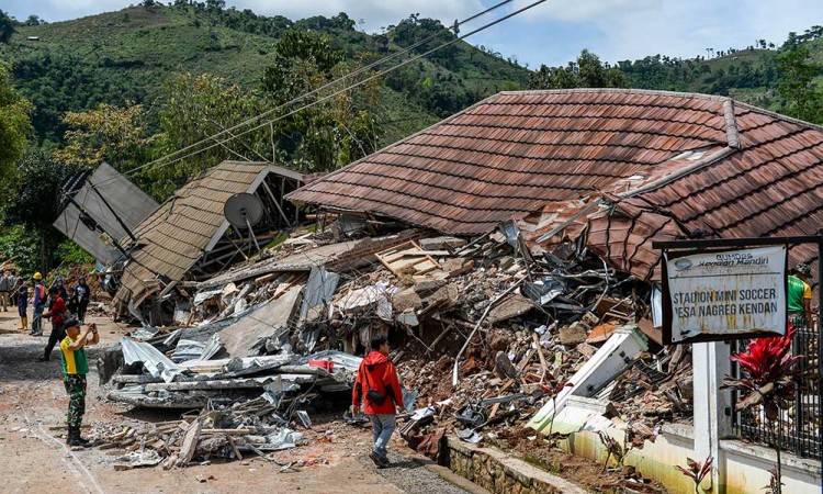 Bencana Tanah Longsor di Kabupaten Bandung