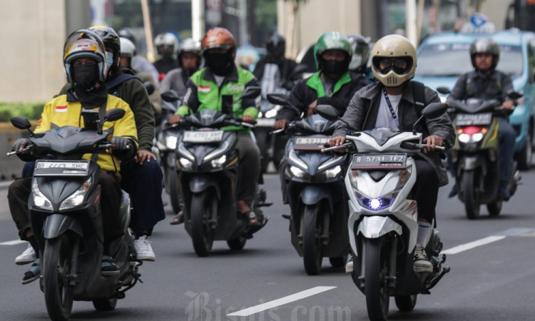 Suasana Kota Jakarta Jelang Demo Mitra Driver Ojek Online (Ojol)