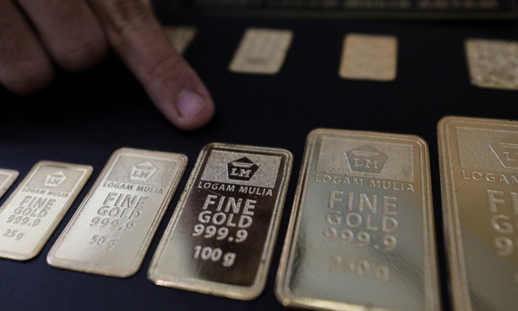 Harga Emas Batangan Alami Penurunan