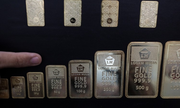 Harga Emas Batangan Alami Penurunan
