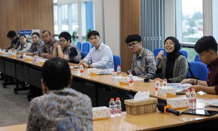 Mahasiswa Program Magister Manajemen (MM) Fakultas Ekonomi dan Budaya Universitas Indonesia Kunjungi Bisnis Indonesia