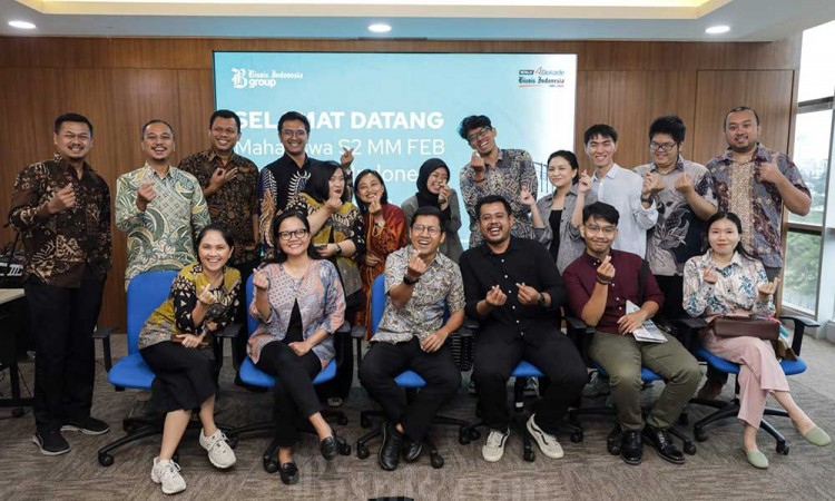 Mahasiswa Program Magister Manajemen (MM) Fakultas Ekonomi dan Budaya Universitas Indonesia Kunjungi Bisnis Indonesia